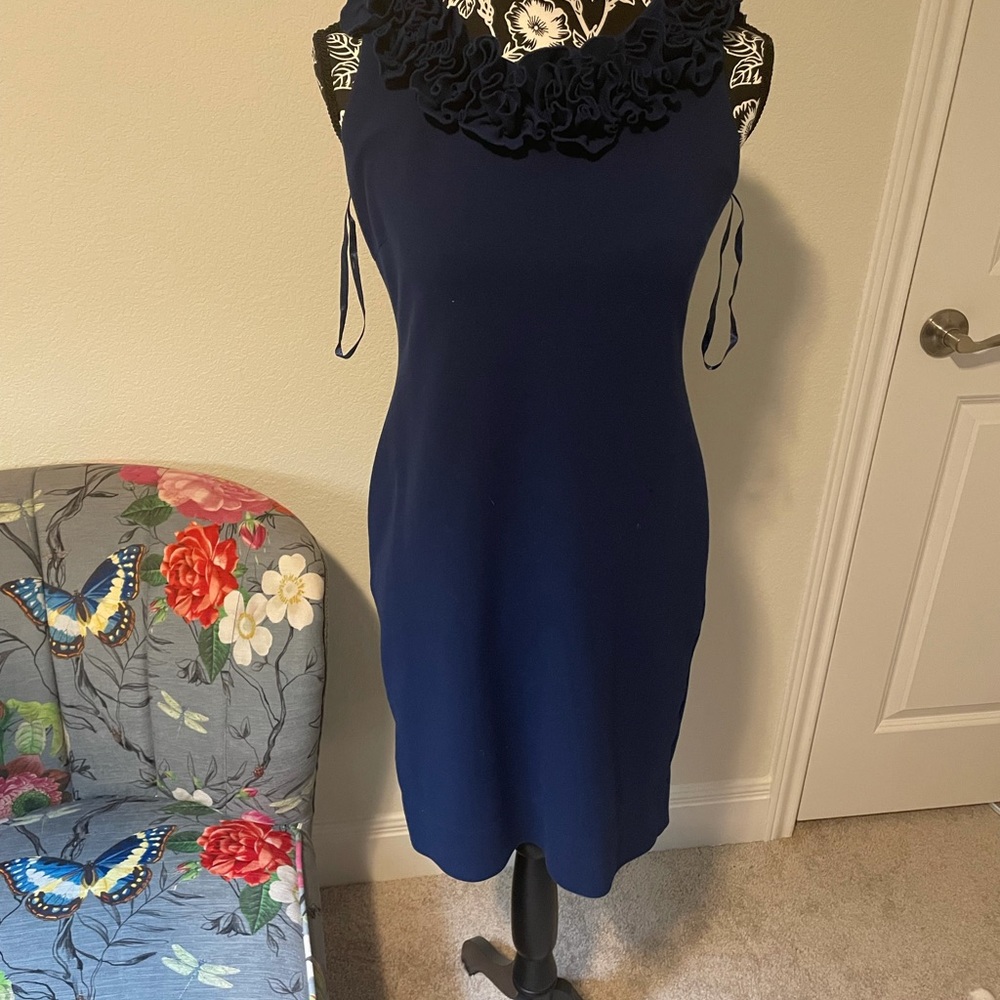 Dark blue elegant dress